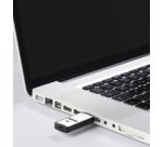 Clé USB 2.0 'Fancy', 128 GB, noir/argent