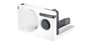 Trancheuse universelle compacte AS 3912, blanc/noir