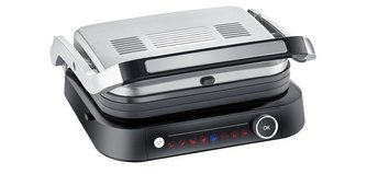 Gril électrique SEVINI Pro KG 2395, argent/noir