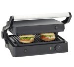 Gril électrique SEVINI Lite KG 2398, verre/noir