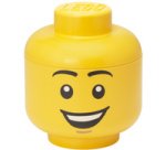 Boîte en forme de tête STORAGE HEAD ZOMBIE, S, gris