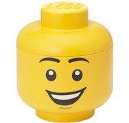 Boîte en forme de tête STORAGE HEAD ZOMBIE, S, gris