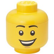 Boîte en forme de tête STORAGE HEAD GIRL, S, 2 L, jaune