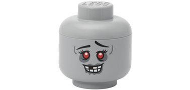 STORAGE HEAD ZOMBIE Box, S, gray