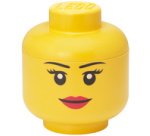 Boîte en forme de tête STORAGE HEAD ZOMBIE, S, gris