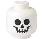 STORAGE HEAD SKELETON, S, white