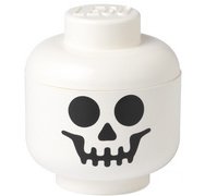 STORAGE HEAD SKELETON, S, white