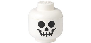 STORAGE HEAD SKELETON, S, white
