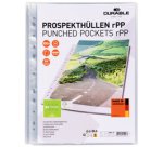 Pochette perforée PREMIUM, A4, rPP, transparent