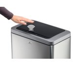 Poubelle à capteur 'NO TOUCH DUO', 2 x 20 litres