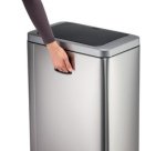 Poubelle à capteur 'NO TOUCH DUO', 2 x 20 litres