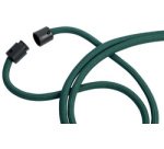 Cordon textile rPET avec mousqueton, vert