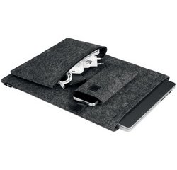 Hoes voor laptop MultiBag EFFECT, 16,4 inch, grijs