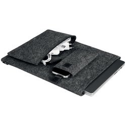 Hoes voor laptop MultiBag EFFECT, 16,4 inch, grijs