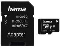 Carte mémoire Micro SecureDigital DHC, cl. 10, 256 GB