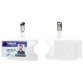 Porte-badge 'reXycle', avec clip, pour 2 badges