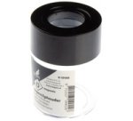 Distributeur de trombones, rond, transparent/noir