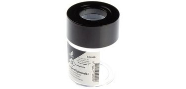 Distributeur de trombones, rond, transparent/noir