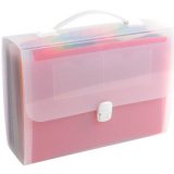 Trieur valisette avec poignée 24 compartiments Crystal - A4 - Cristal