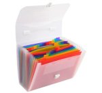 Trieur valisette avec poignée 24 compartiments Crystal - A4 - Cristal