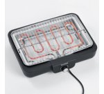 Grill de table PG 8554, avec grille, noir