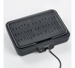 Grill de table PG 8556, avec plaque, noir
