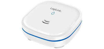 Détecteur de fuite d'eau, alarme: env. 85 dB, blanc