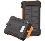 Batterie externe avec panneau solaire, 6.000 mAh