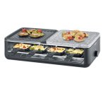 Raclette-gril RG 2366, pierre et plaque de cuisson