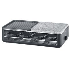 Raclette-gril RG 2366, pierre et plaque de cuisson
