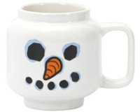 Tasse à café SNOWMAN, 255 ml, dans un carton, blanc