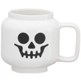 Tasse à café SKELETON, 255 ml, dans un carton, blanc