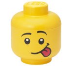 Boîte en forme de tête STORAGE HEAD ZOMBIE, L, gris