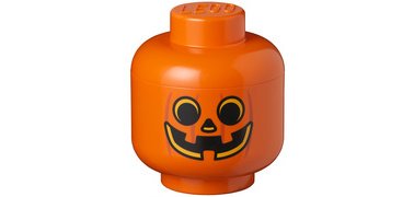 Mini box in the shape of a STORAGE HEAD PUMPKIN