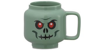 Becher GREEN SKELETON, 530 ml, im Karton, gelb