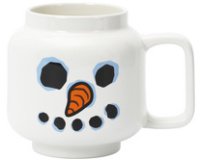 Mug SNOWMAN, 530 ml, dans carton, blanc