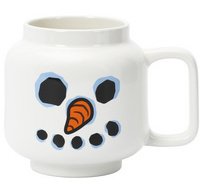Mug SNOWMAN, 530 ml, dans carton, blanc