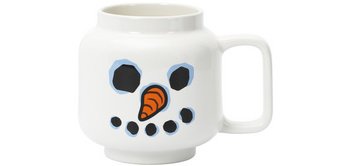 Mug SNOWMAN, 530 ml, dans carton, blanc