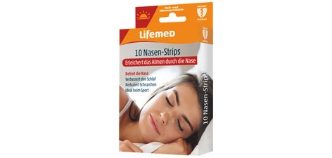 Bandelettes nasales, 19 x 66 mm, ton chair