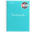 Cahier à spirale 'Notebook EMOTIONS', A5, rose