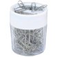 Verdeler van paperclips met magneet, wit