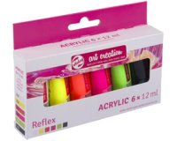 ROYAL TALENS Acrylique ArtCreation set Reflex, 6 x 12 ml
