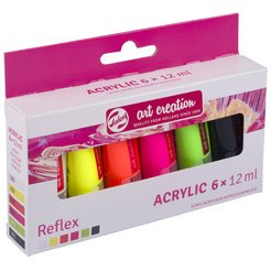 ROYAL TALENS Acrylverf ArtCreation set Reflex, 6 x 12 ml