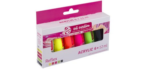 ROYAL TALENS Acrylique ArtCreation set Reflex, 6 x 12 ml