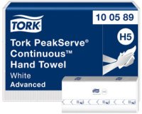TORK PeakServe Essuie-mains continu, 201 x 225 mm, blanc