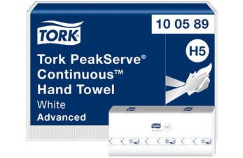 TORK PeakServe Essuie-mains continu, 201 x 225 mm, blanc