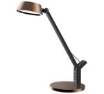 Lampe de bureau à LED Glow, pied, cuivre