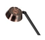 Lampe de bureau à LED Glow, pied, cuivre