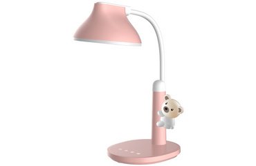 Lampe de bureau à LED Twinkel, pied, bleu clair