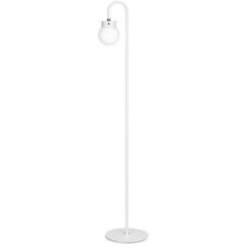 Lampadaire à LED rechargeable Flare bubble, blanc mat